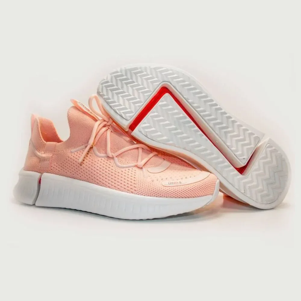 UNOS BY SZ Adult Sneakers - Dusty Pink M 3.5-4.5/W 5.0-6.0